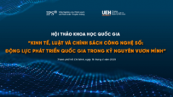 Hội thảo Khoa học quốc gia “Kinh tế, Luật và Chính sách công nghệ số: Động lực phát triển quốc gia trong kỷ nguyên vươn mình”