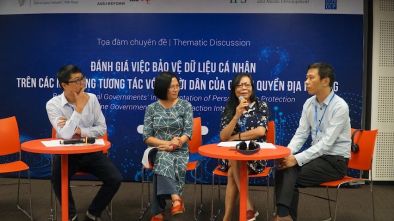 Tọa đàm “Đánh giá việc bảo vệ dữ liệu cá nhân trên các nền tảng tương tác với người dân của chính quyền địa phương”  