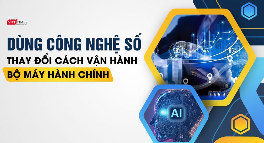 Dùng công nghệ số thay đổi cách vận hành bộ máy hành chính