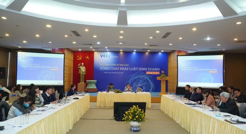 Hội thảo công bố báo cáo Dòng chảy pháp luật kinh doanh Việt Nam 2020